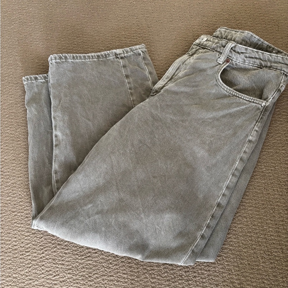 Zara Gray Women Jeans